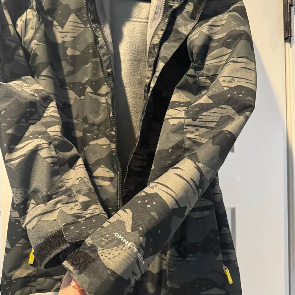 Columbia Youth Boys Camouflage Fleece Interchange Jacket - Picture 5 of 11
